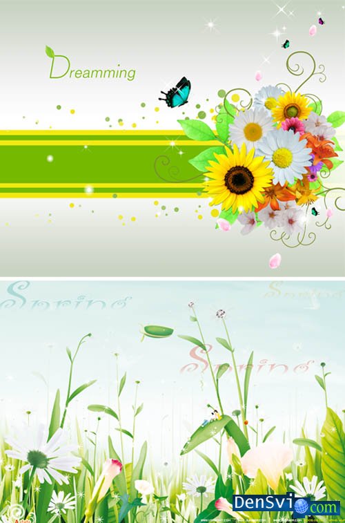 PSD templates - Dreamming Spring