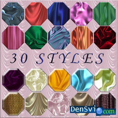 Styles for  Photoshop -  Drapery
