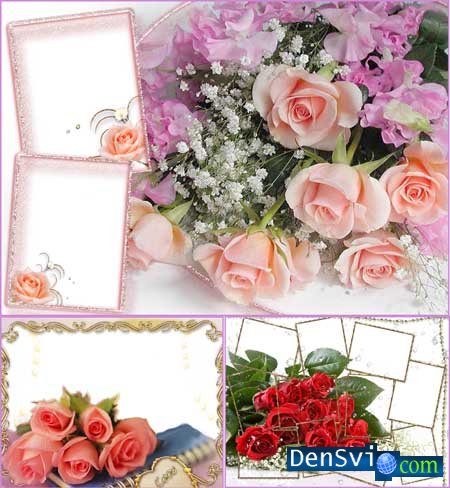Nice Photoframes with Roses