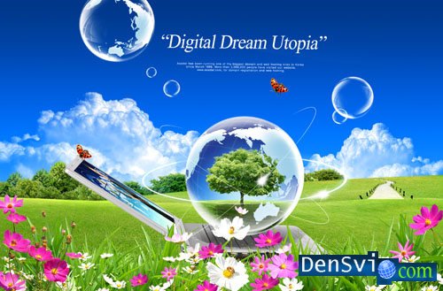 PSD template - Digital Dream - 1