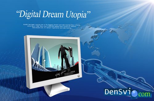 PSD template - Digital Dream - 5
