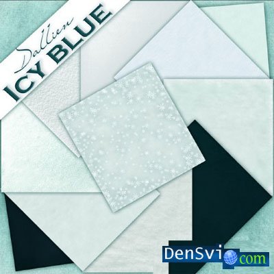 Skrap-set - Ice Blue