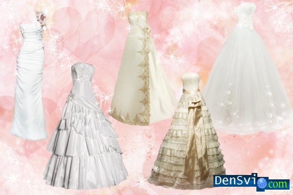 PSD templates  - Wedding and  Evening dresses