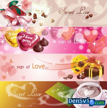 Sign of Love in Vector
