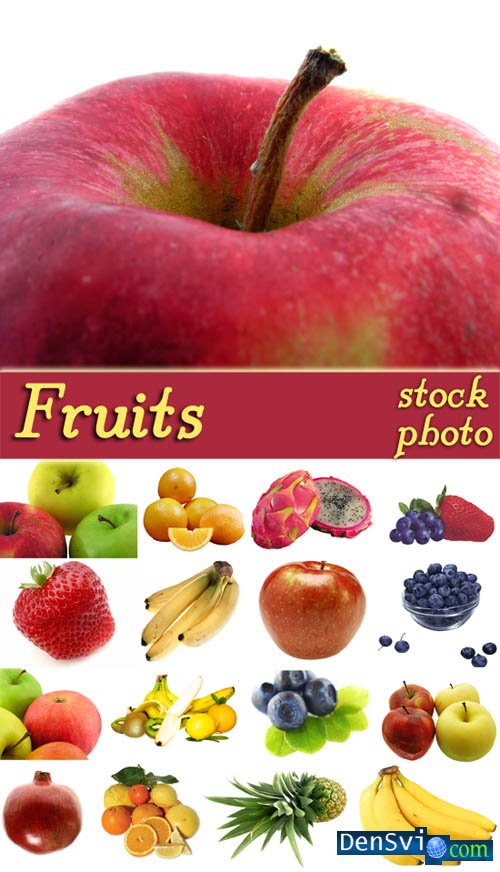 Raster Clipart - Fruits