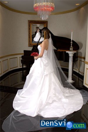 Template for a photomontage - Bride -3