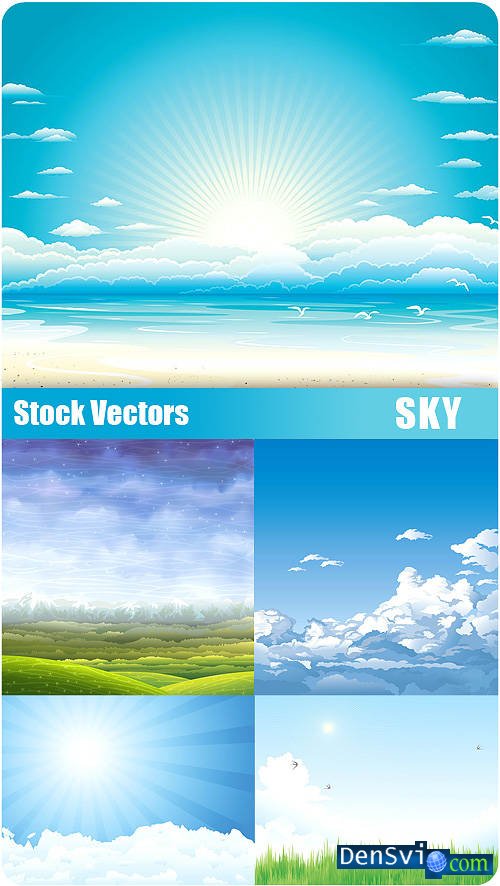    Stock Vectors - Sky