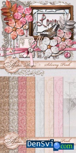 - - Adelina Design - Silvery Pink