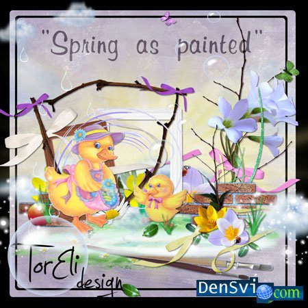  -  Spring as painted