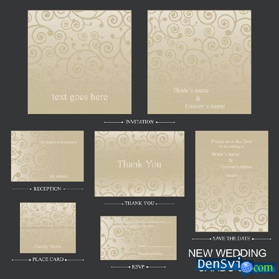   - New wedding cards set