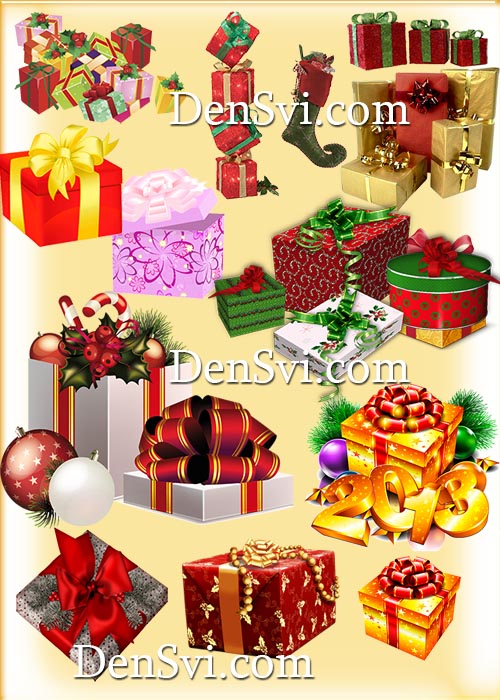   -  -  . Christmas gifts