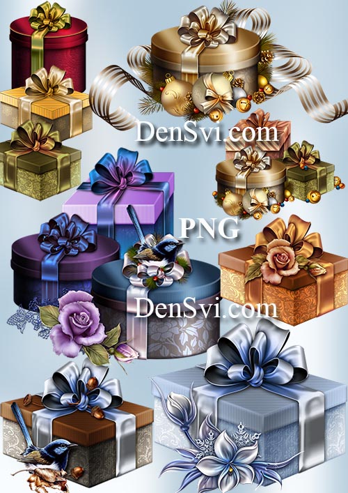   -  -   PNG Christmas gifts