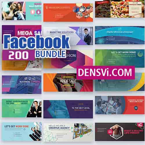 Facebook cover 200 PSD free download