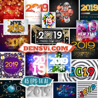 2019 vector with flyers 59 EPS-Ai designs free download