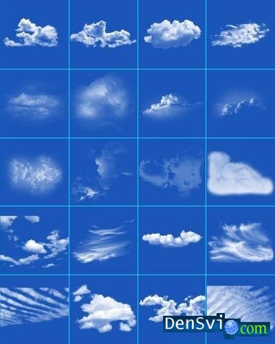20 Nice clouds Brushes