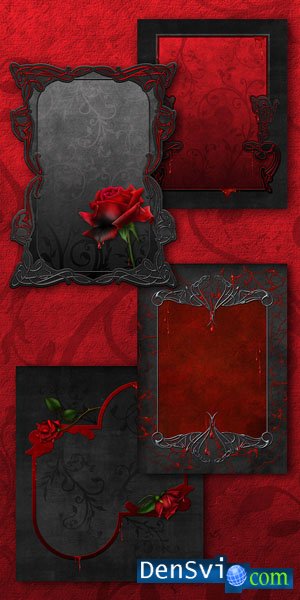    -  | Gothic templates for Photoshop