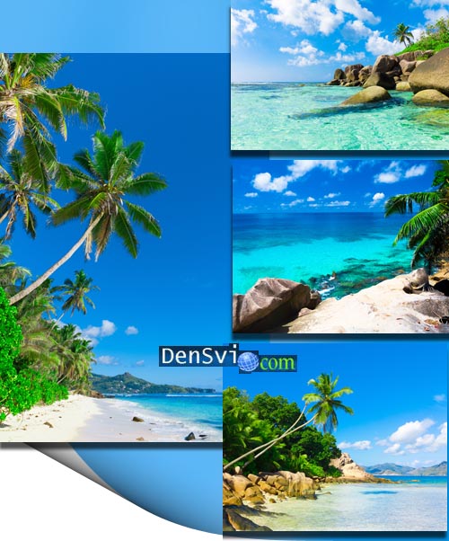 Фоны Фотошопа - Пляжи тропиков